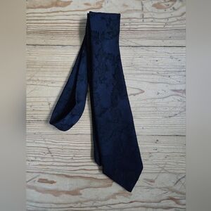Lorenzo Navy Floral Jacquard Men’s Tie